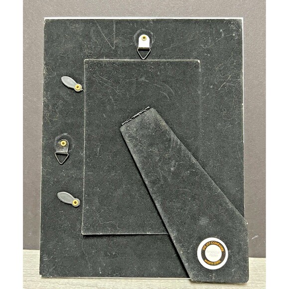 American Atelier Tabletop White Glass Picture Frame With Pink Agate Heart - Picture 6 of 6